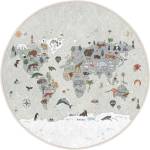 Mila Home Детско килимче за игра подходящо за пране ø150 cm Big World - Mila Home (HKC-YuvHali-431-150x150)