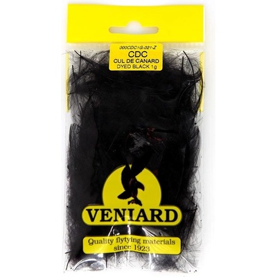 Veniard CDC Peří Bulk Packs Black 1 g