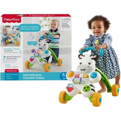Fisher Price Interaktívny Chodúľka Zebra DPL53