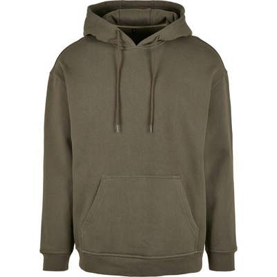 Build Your Brand pánska mikina BB006 Olive