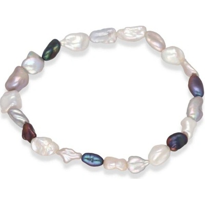 MOISS Krásný perlový náramek PEARLS BP000091