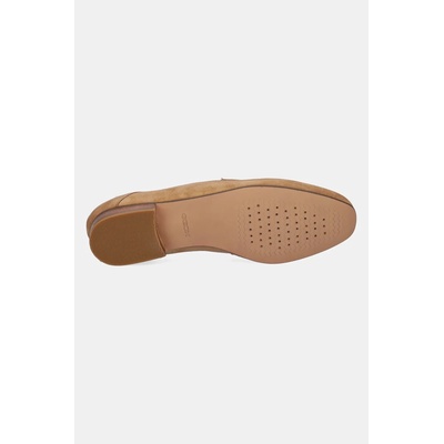 Geox Велурени мокасини Geox D MANTINEA в кафяво с равна подметка D552EA 00021 C6001 (D552EA.00021.C6001)