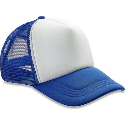 Result Headwear Detroit ½ Mesh Truckers Kráľovsky modrá /Biela