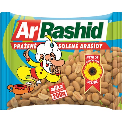 ArRashid pražené solené arašidy 200 g