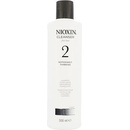 Šampóny Nioxin System 2 čistiaci šampón na výrazné rednutie prirodzene jemných vlasov Cleanser Shampoo Fine Hair Noticeably Thinning 300 ml