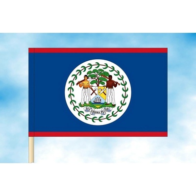 LIBEA, s.r.o. Vlajka Belize Rozměr: 40×60 cm, Uchycení: Návlek na žerď