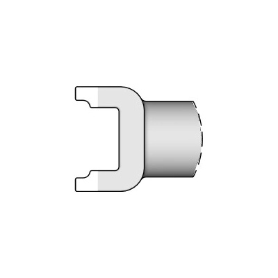 JBC C245221 – pájecí hrot pro pouzdra DIL 5,4 × 10 mm