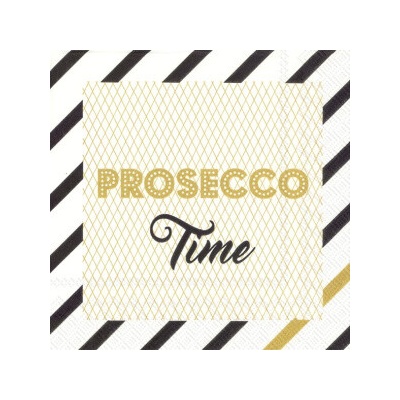 IHR Servítky malé Prosecco time 25x25cm
