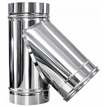 Image 1 of MG Inox Иноксов тройник ИМИТАФ - Ф150 (Ф150 мм, имитаф)