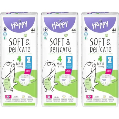 Bella Happy 8-14kg Maxi 4 3x44ks