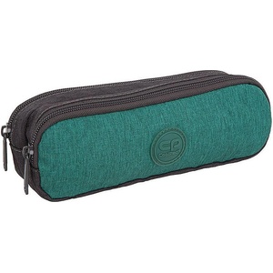 COOLPACK Ученически несесер Cool Pack Clio - 2 ципа, черно и зелено (F069767)