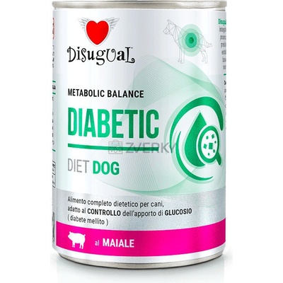 Disugual Dog vet diet Diabetic Bravčové 400 g