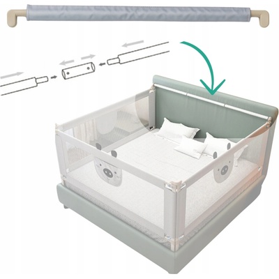 Primabobo Stabilizační nosník 140 cm pro zábrany MIŚ, CLASSIC