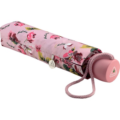 Fulton dámsky skladací dáždnik Minilite 2 pink floral