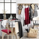 Douceur d'intérieur bavlna ubrousky Mistraline 3ks bílé 40x40cm