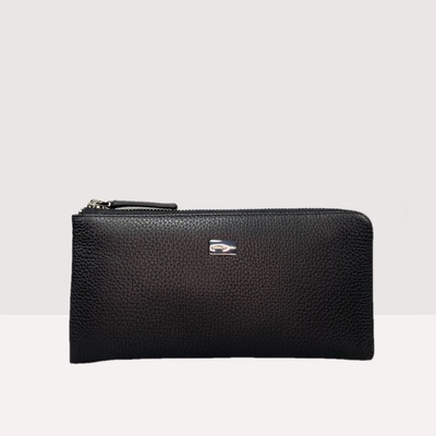 YOSHI pánsKÝ KOŽENÝ CLUTCH CERRUTI 1881 ČERNÝ