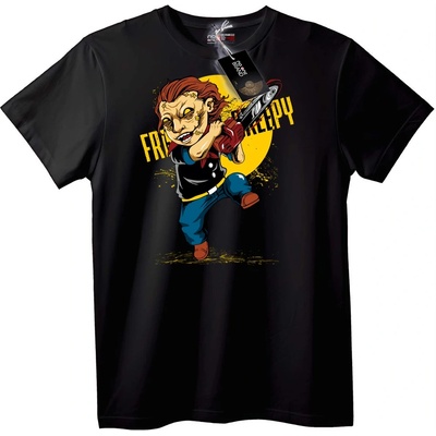 NOONEBRAND Тениска Freddy Krueger Верижен трион - XL, Black
