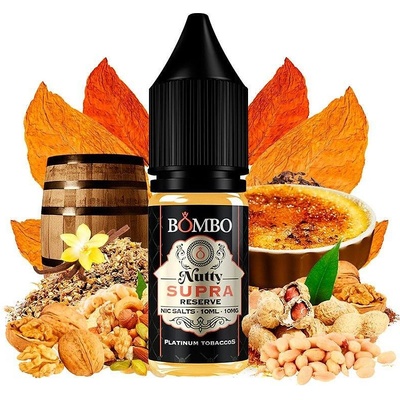 Platinum Tobaccos Nutty Supra Reserve Nic Salts 10ml