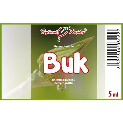 Buk púčiky gemmoterapie 5 ml