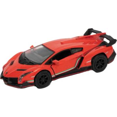 Kinsmart Метална количка Kinsmart - Lamborghini Veneno, 1: 36, червена (59129)