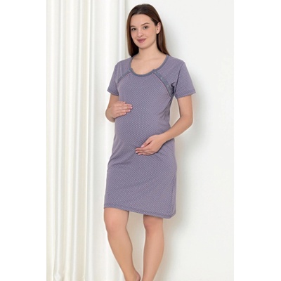 Nočná košeľa na dojčenie 21301 Lilac Dots