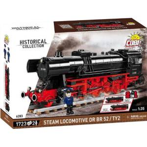 COBI 6283 Парен локомотив DR BR 52/TY2, 1: 35, 1723 к, 2 ф (COBI-6283)