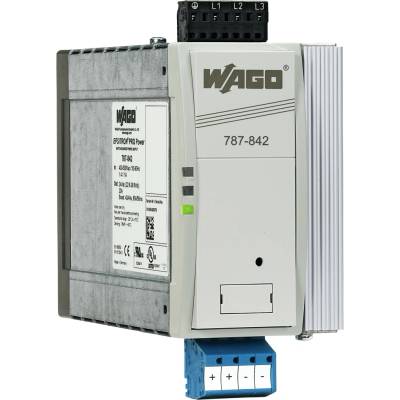 WAGO 787-842 síťový zdroj na DIN lištu 24 V/DC 20 A 480 W Počet výstupů:1 x Obsah 1 ks