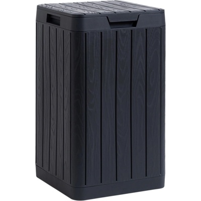 Toomax Z0480RAA03500 RIO GARDEN záhradný plastový kôš 80 L hnedá
