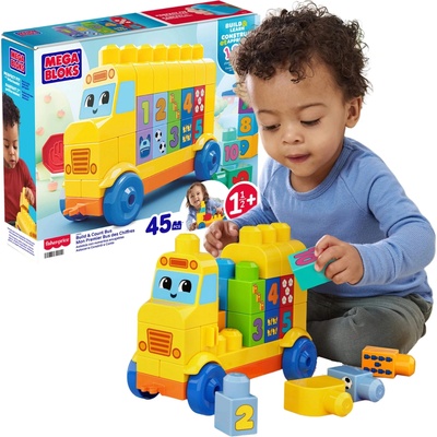 Mega Bloks Zábavný autobus s počítaním