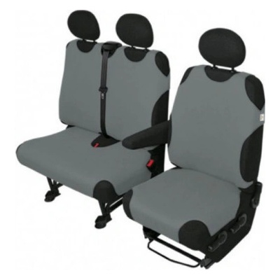 Autopoťah Kegel Bavlnené autotričko pre dodávky 1+2 sivé