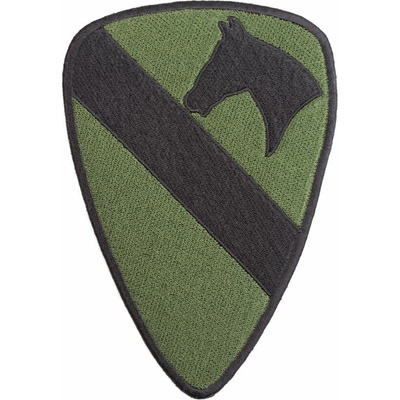 Nášivka First Cavalery Kůň bojová