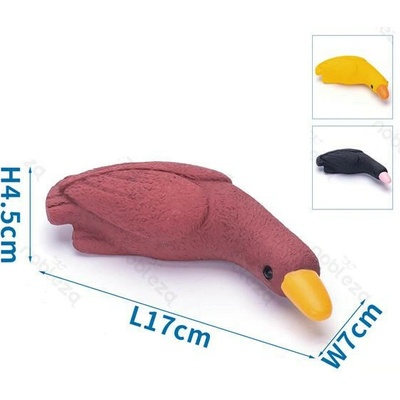 Nobleza latexový ptakopysk 17 cm černá