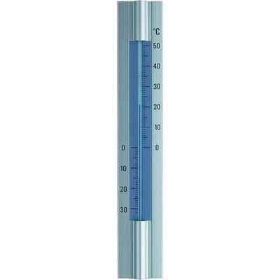 TFA 12.2045 Elegantní hliníkový teploměr, výška 30 cm