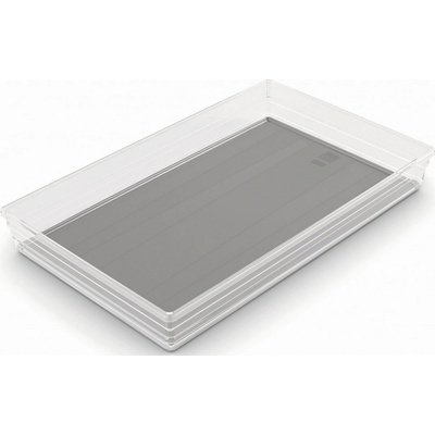 KIS SISTEMO 9 Organizér 39 x 24 x 5 cm transparentný/sivá 10018-A94