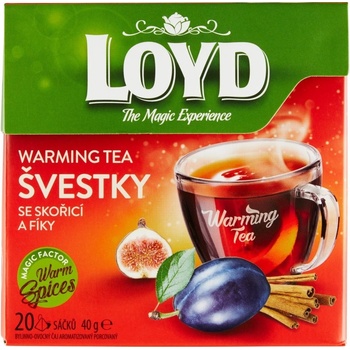Loyd ovocný čaj švestky se skořicí a fíky 20 x 2 g