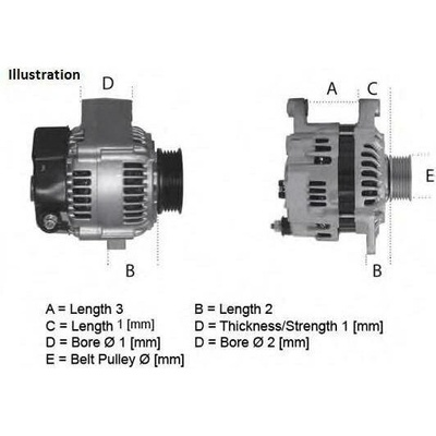 LUCAS ELECTRICAL Alternátor LUE LRA02936