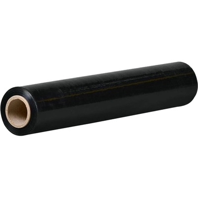 OSTATNÍ Folie stretch černá | 500 mm, 23 µm, 1,6 kg, návin 150 m