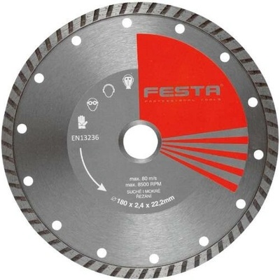 Kotouč diamantový FESTA TURBO 125x2. 4x22. 2mm