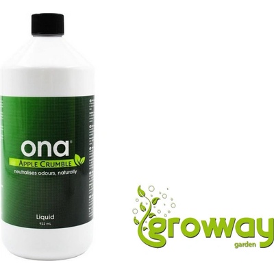ONA Liquid náplň, neutralizátor pachů Apple Crumble 922 ml