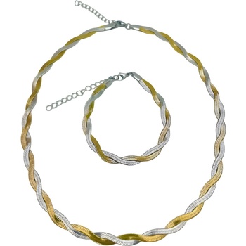 HARAHU Комплект ds-38798 - Златна / Сребърна kp38798 (ds-38798)