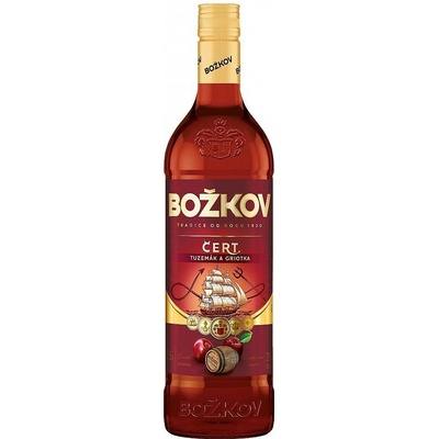 Božkov Čert 25% 1 l (holá láhev)