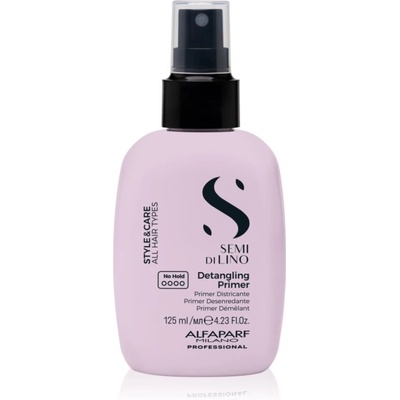 Alfaparf Milano Semi di Lino Style&Care Detangling Primer prípravný krém na vlasy pred stylingom pre jednoduché rozčesávanie vlasov 125 ml