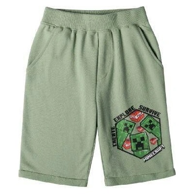 Bermudy MINECRAFT F UK s23 60581 - 371 zelená