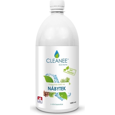 CLEANEE EKO hygienický čistič na NÁBYTEK vůně borovice 500 ml