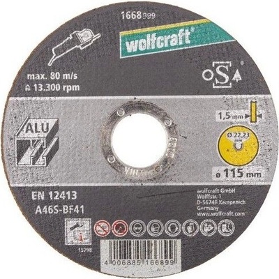Wolfcraft Řezací kotouč 115 mm 1668999