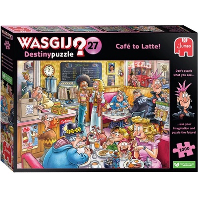 Jumbo Wasgij Puzzle Destiny 27 Coffee Shop (1000 Pieces) (jum01855)