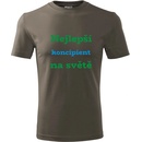 Tričko nejlepší koncipient na světě dárek pro advokátního koncipienta army