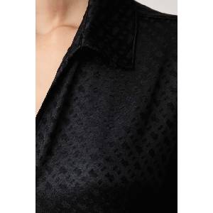 BOSS нощница дамска от вискоза B Monogram_Sleephirt (50570989)