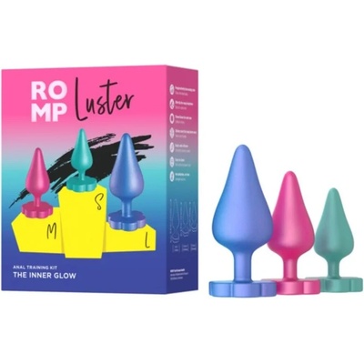 Анален комплект от силикон, прогресивен и удобен - Luster Anal Kit (D-245861)