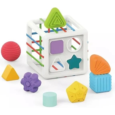 Huanger Форма-сортиране куб - с гумена решетка (he0211)